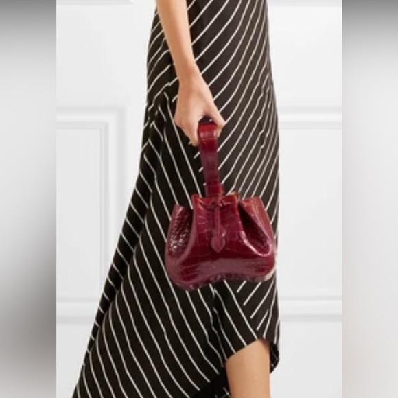 Azzedine Alaia Alligator rose Marie bag - Picture 14 of 14